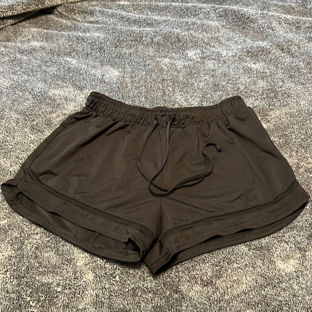 SO black polyester athletic shorts size S